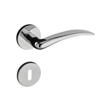 Imagem de Fechadura Classic Pado Interna 40mm Roseta Cromada 691-80i