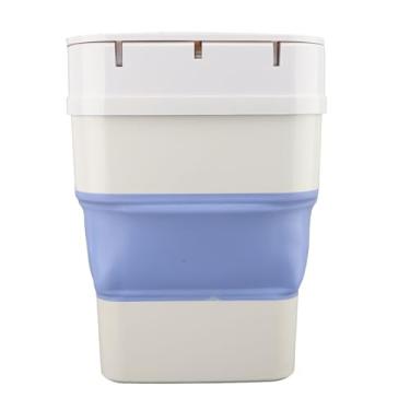 Imagem de Generic Gato de Lixo Com Sensor Inteligente, Lata de Lixo de Mesa Duplicar Sensores Automáticos Fáceis de Sala para Sala (Azul)