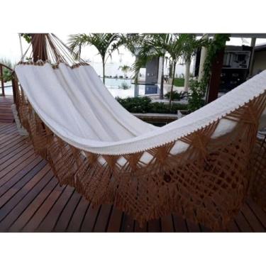 Imagem de Rede De Descanso Dormir 5 Metros Toda Reforçada Até 350kg Bucho De Boi (09,Único)