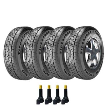 Imagem de Combo 4 Pneus 225/75r16c 121/120r Cv5000 Firestone + Bico