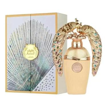 Imagem de Perfume Árabe Lattafa Afeef 100ml Luxo Frasco Pavão Original - Lataffa