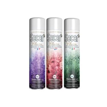 Imagem de Kit 3 Odorizadores de Ambientes Secar Charm Aromas 360ml - Soin