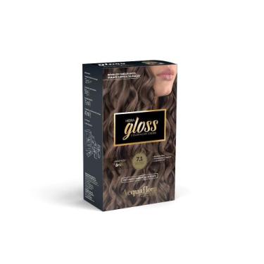 Imagem de Tintura Acquaflora Hidra Gloss 7.1 Louro Natural Acinzentado