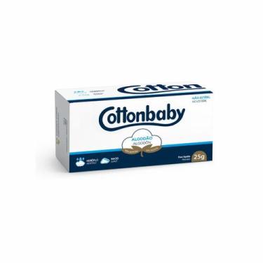 Imagem de Algodão CottonBaby Caixa 25g Branco Hidrófilo