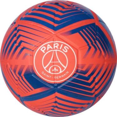 Imagem de Bola de futebol pvc / pu numero 5 azul/vermelha psg - futebol e magia