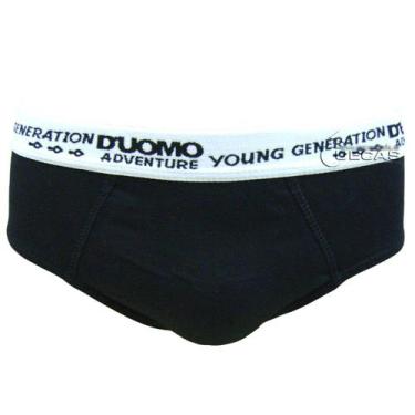 Imagem de Cueca Slip Juvenil Power Duomo - 388, Preto, P - 10