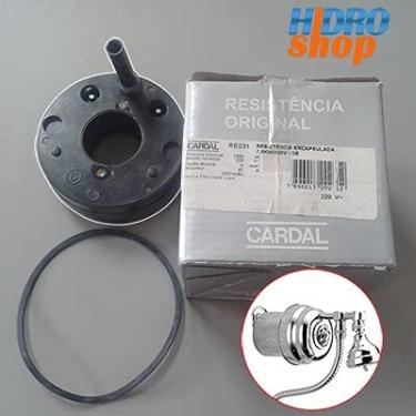 Imagem de Resistência Encapsulada Cardal Ducha Eletrônica 220v 7600w - RE031