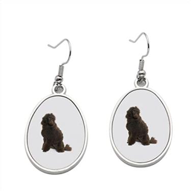 Imagem de Brinco Poodle 1 – Brincos pendentes para meninas – Presente de festa de aniversário dos namorados