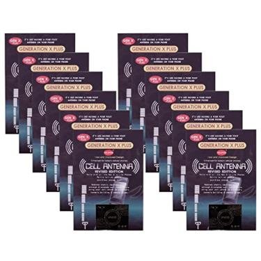 Imagem de Impulsionador de telefone celular | 10PCS Melhorado Adesivos de Aprimoramento de Sinal de Celular,Amplificador amplificador de antena de sinal pequeno para rádios bidirecionais, walkie talkies A/r
