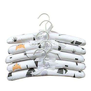 Imagem de Biramar Baby Cabides Para Bebê 5 Peças Fox Preto Preto