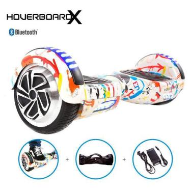 Imagem de Hoverboard Skate Elétrico 6,5 Grafite Hoverboardx Bluetooth