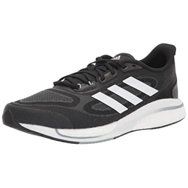 Imagem de adidas Tênis de corrida masculino Supernova +, Core Black/White/Magic Grey, 37