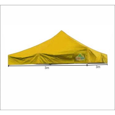 Imagem de Cobertura para tenda sanfonada em lona PVC 3x3m - Flex tendas e toldos