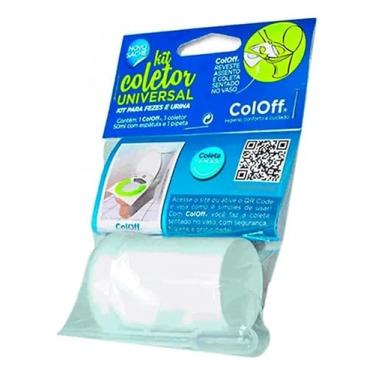 Imagem de Kit 3 Coletores Universais ColOff com Espátula e Concha – Coleta de Urina e Fezes