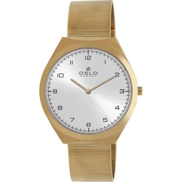 Imagem de Relógio Oslo Masculino Ref: Omgsssvx0001 S2kx Slim Dourado
