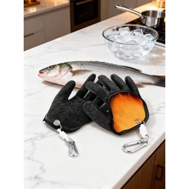 Imagem de Luvas de pesca multifuncionais com aderência antiderrapante e material durável para pescadores e atividades ao ar livre