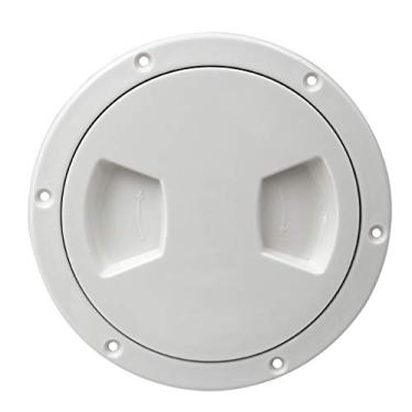 Imagem de Almencla Marine RV 12,7 cm, tampa para escotilha de acesso, parafuso de placa giratório, ideal para aplicações internas e externas