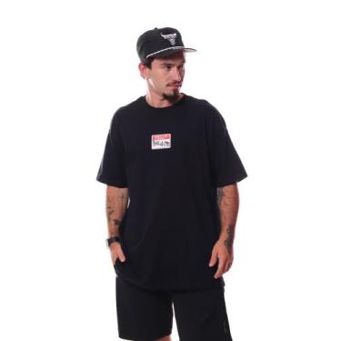 Imagem de Camiseta Bali Company Hello My Name Is Bali Co., Preto, g