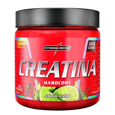 Imagem de Integralmedica Creatina Hardcore 350 g Morango  Creatina Monohidratada