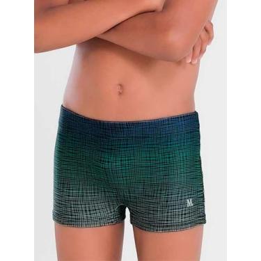 Imagem de Sunga Boxer Mash 310.93 Infantil Estampa Degradê FPS 50 Poliéster T. P