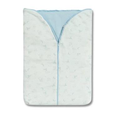 Imagem de Porta Bebê Hug Voando Nas Nuvens Azul