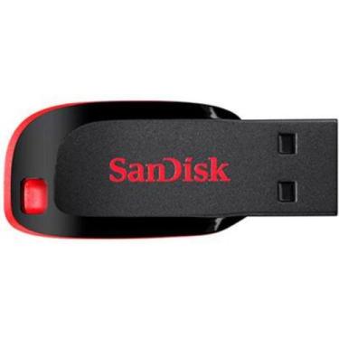 Imagem de Pen Drive Pendrive 128gb USB 2.0 Cruzer Blade SanDisk