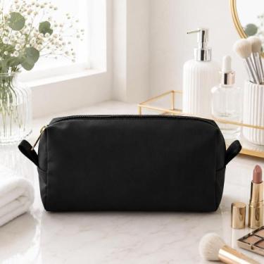 Imagem de Necessaire Grande Feminina Viagem Organizador de Higiene Pessoal Maqui