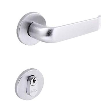 Imagem de Fechadura Línea Ext, Arouca Fechaduras, 108459/40-Z-Zce, Cromado Escovado