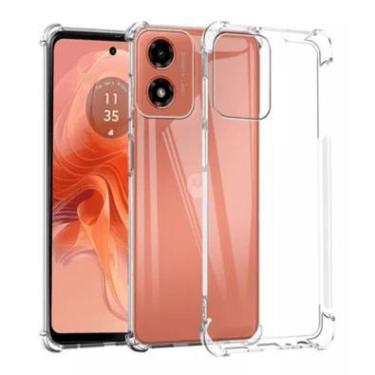 Imagem de Capa Capinha Transparente para Motorola Moto G04 Anti Impactos - LXL