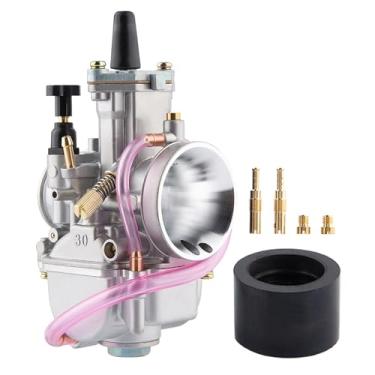 Imagem de PWK Carburador de desempenho de 30 mm para motor de 100cc a 160cc 2T 4T Motocicleta Dirt Bike Mini Bike ATV Scooter Ciclomotor com Jatos de Carburador