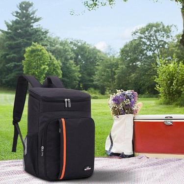 Imagem de Mochila Térmica Cooler 18l ? Conservação, Estilo E Praticidade Em Qualquer Lugar - Preta