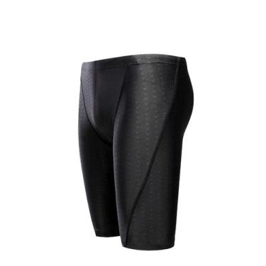 Imagem de 2021 novo calção de banho masculino impermeável de pele de tubarão de 