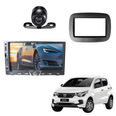 Imagem de Kit Multimídia Universal Mp5 Fiat Mobi Com Camera De Ré