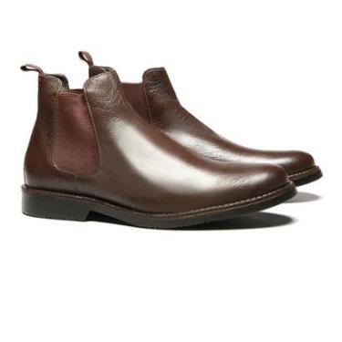 Imagem de Bota Casual Masculina Tamar Brown Samello-Masculino