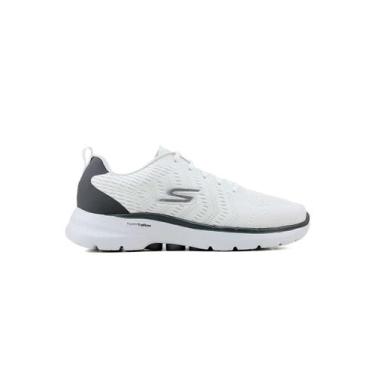 Imagem de Tênis Masculino Skechers Go Walk 6 Branco, 42