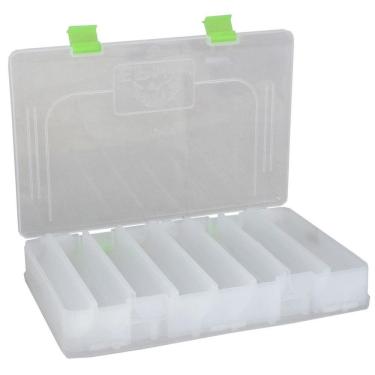 Imagem de Estojo para Iscas EP Fishing Duplo Transparente (16 divisórias)