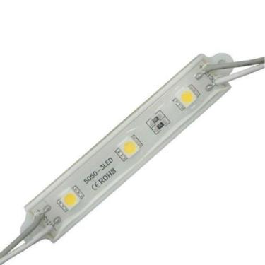 Imagem de 2X Módulo Fita Led 5050 Injetado Branco Quente 3000K - Sn Leds