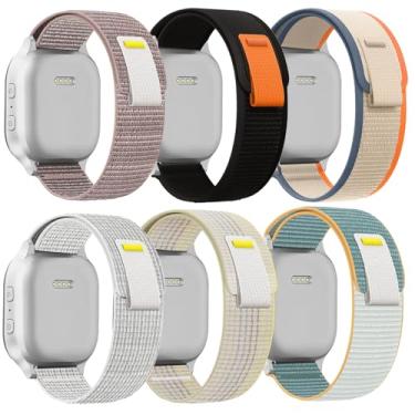 Imagem de Yujunlulue Pulseira masculina de nylon esportiva de nylon para Apple Watch série 10, 9, 8, 7, SE, 6, 5, 4, 3, 2 e 1 de 49 mm, 46 mm, 46 mm, 45 mm, 44 mm, 41 mm, 40 mm, 3, 2 e 1 de 49 mm, 40 mm