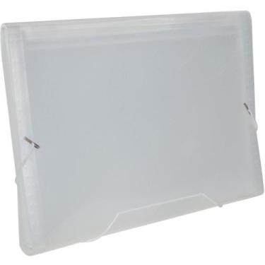 Imagem de Pasta Sanfonada Plástica A4 12 Divisoes Cristal 1 - ACP