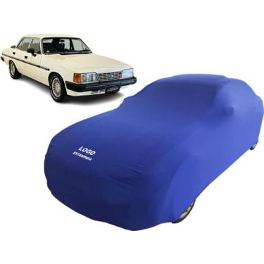Imagem de Capa De Tecido Carro Chevrolet Opala Comodoro 4 Portas - Mz, Azul