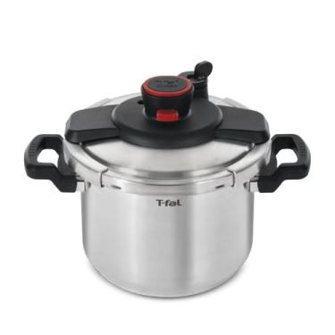 Imagem de Panela de Pressão T-fal Clipso 6,3L - Aço Inoxidável