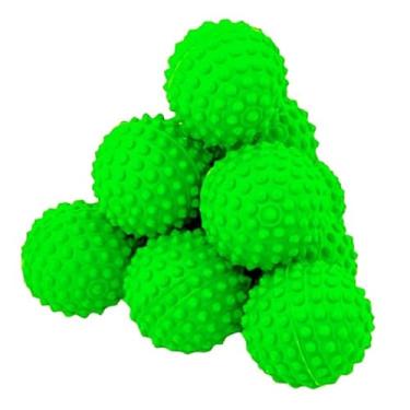 Imagem de Kit 36 Bolinha Cravo Fisioterapia Anti Stress Mão Bola Pet (Verde)