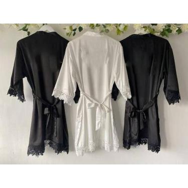 Imagem de Robe NOIVA Robe 100 poliester para seu makingoff - Bridal Bloom, Branc