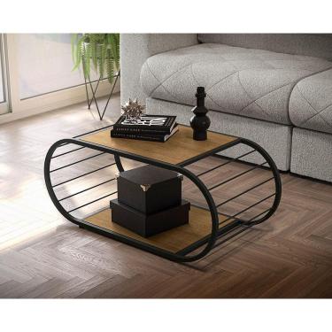 Imagem de Mesa de Centro Desk Freijó/Preto Fosco