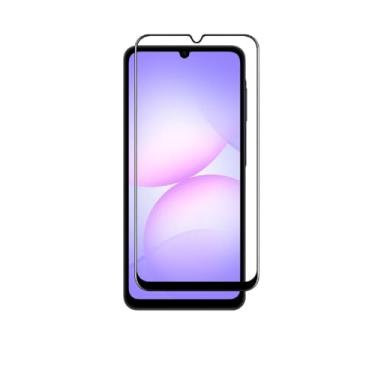 Imagem de Compatível com Samsung Galaxy A07 - Película de Vidro Temperado 3d Protetora de Tela anti-riscos queda choque Full Coverage