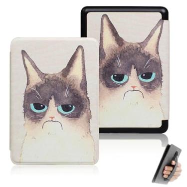 Imagem de GUKSRASO Capa para Kindle Paperwhite 12ª Geração (7") / Colorsoft Signature Edition 2024 - com Função Automática de Dormir/Despertar e Alça de Mão