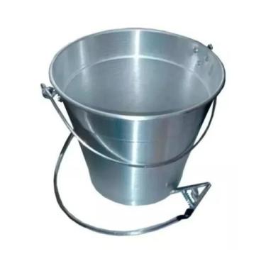 Imagem de Balde Grande De Alumínio Com Cordoalha Cargas Perigosas - plastcor
