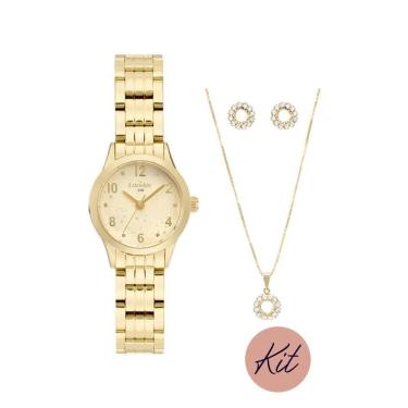 Imagem de Kit Relógio Condor Co2035Nbj/K4X Dourado Co2035Nbj K4X