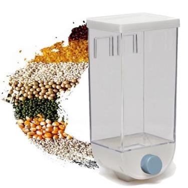 Imagem de Porta Cereais Dispenser De Grãos Organizador Alimentos 1 L - KeHome, B