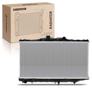 Imagem de A-Premium Radiador de arrefecimento do motor com Trans. Resfriador de óleo compatível com Toyota Corolla 1984-1988 L4 1,6L, Corolla 1984-1985 L4 1.8L e Chevrolet Nova 1985-1988 L4 1.6L, Auto Trans.